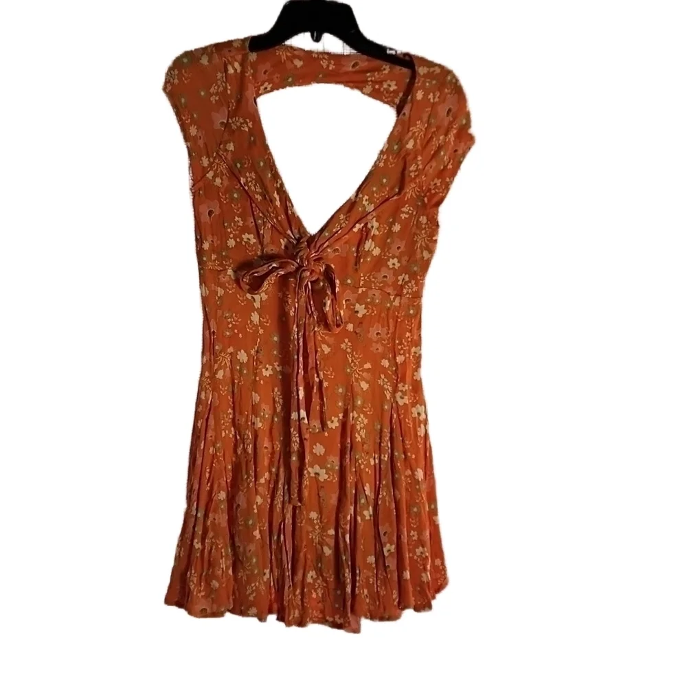 NWT Free People Floral Mini Dress Junior Size - Picture 1 of 4